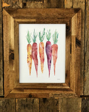 Load image into Gallery viewer, Watercolor Carrots
