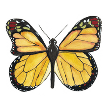 Load image into Gallery viewer, Monarch Butterfly Watercolor
