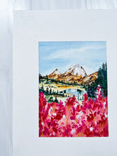 Load image into Gallery viewer, Mt. Rainer Watercolor
